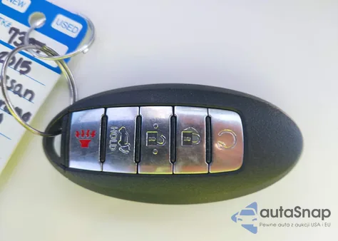 2015 Nissan Murano Sv z USA, uszkodzony, nr VIN 5N1AZ2MH3FN266190